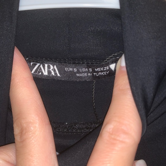 Zara black crop top - Picture 2 of 2